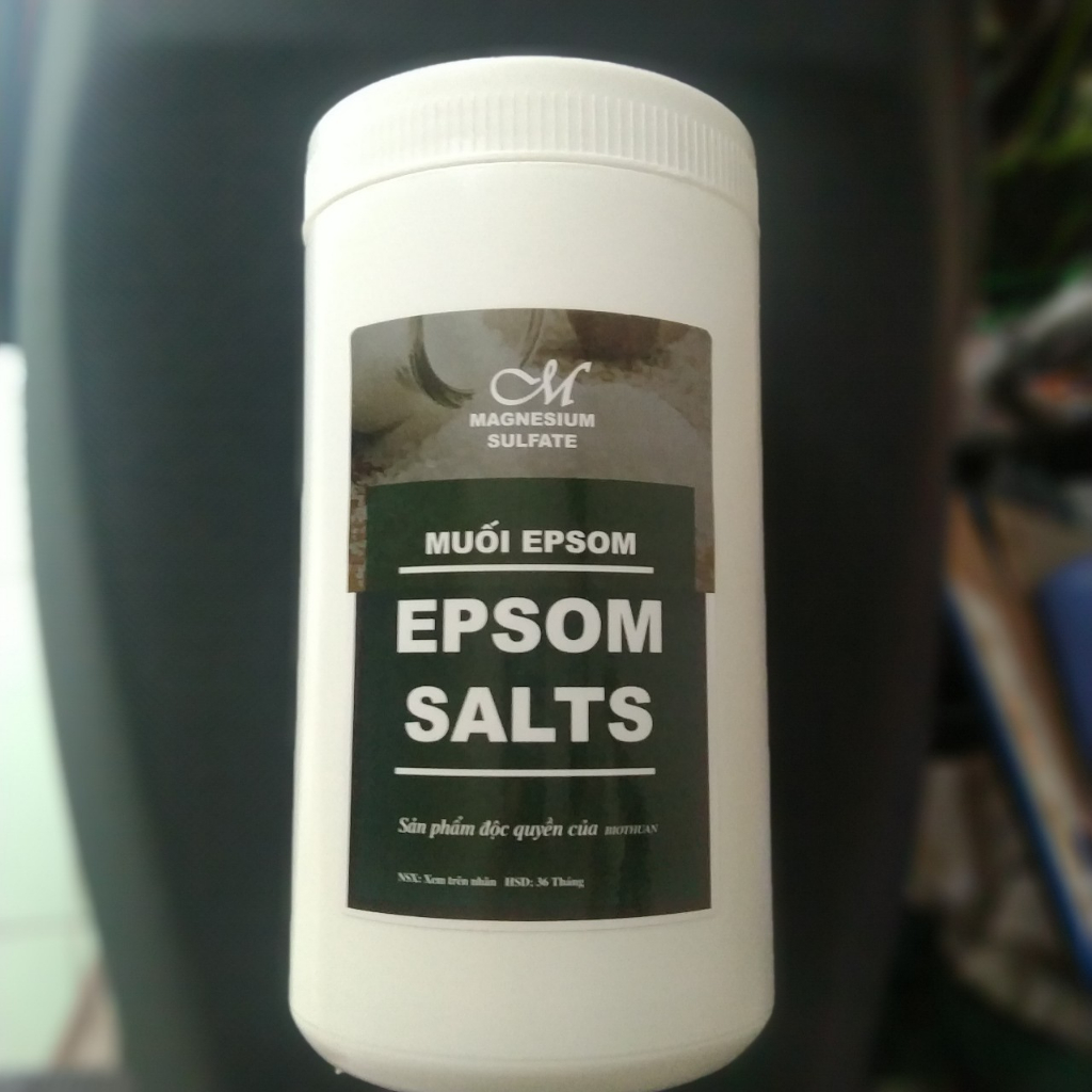 MgSO4 muối epsom 1kg (Magnesium Sulphate)MS826