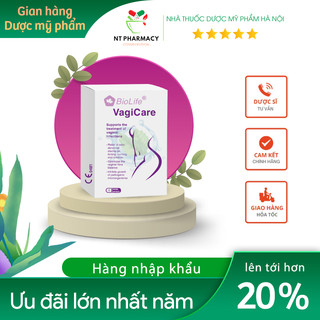 Viên Biolife Vagicare Giảm Nấm Ngứa, Nhiễm Khuẩn, Bổ Sung Lợi Khuẩn Cho Vùng Kín