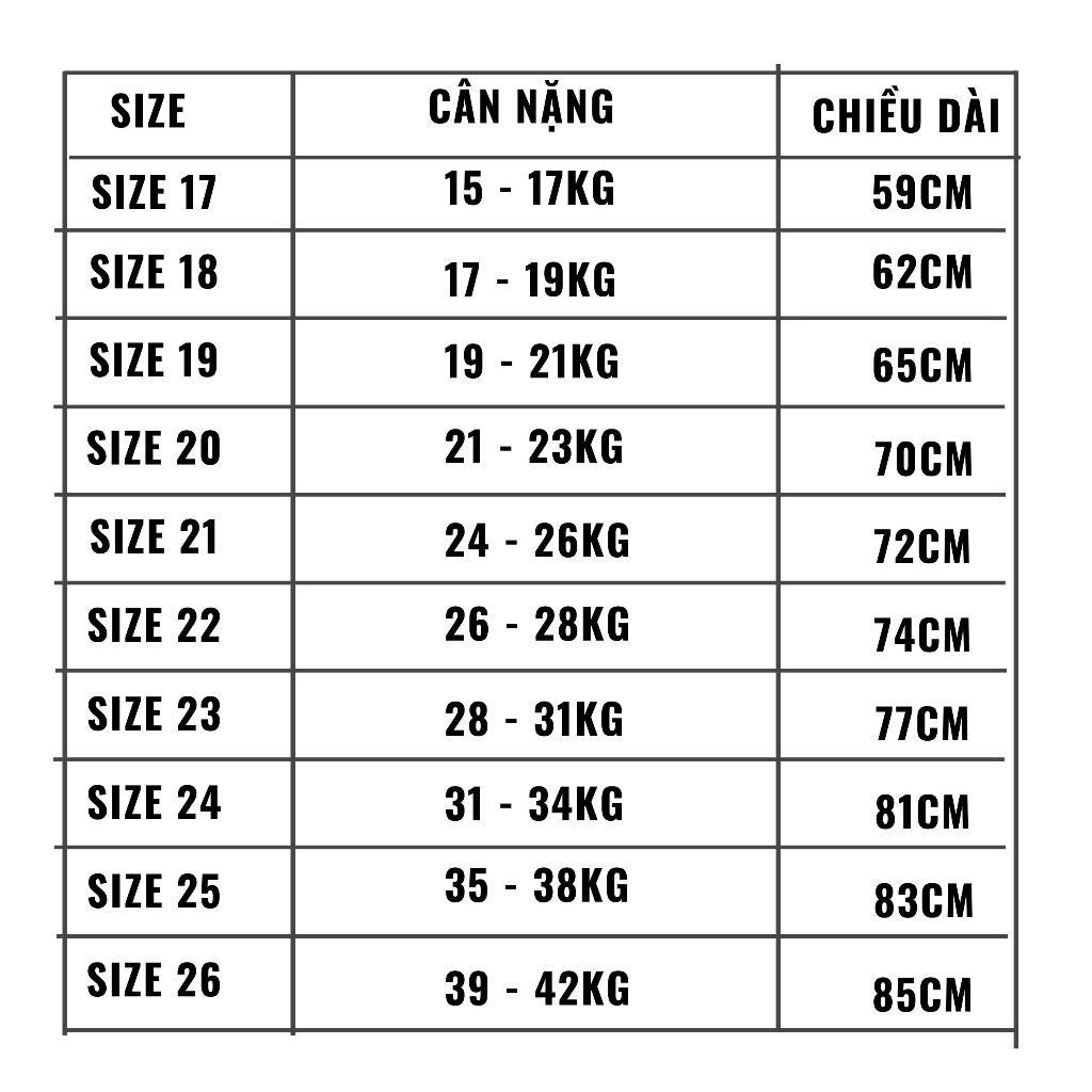 Quần Âu Tây Dài Phong Cách Hàn Quốc Cho Bé Từ 15-42Kg