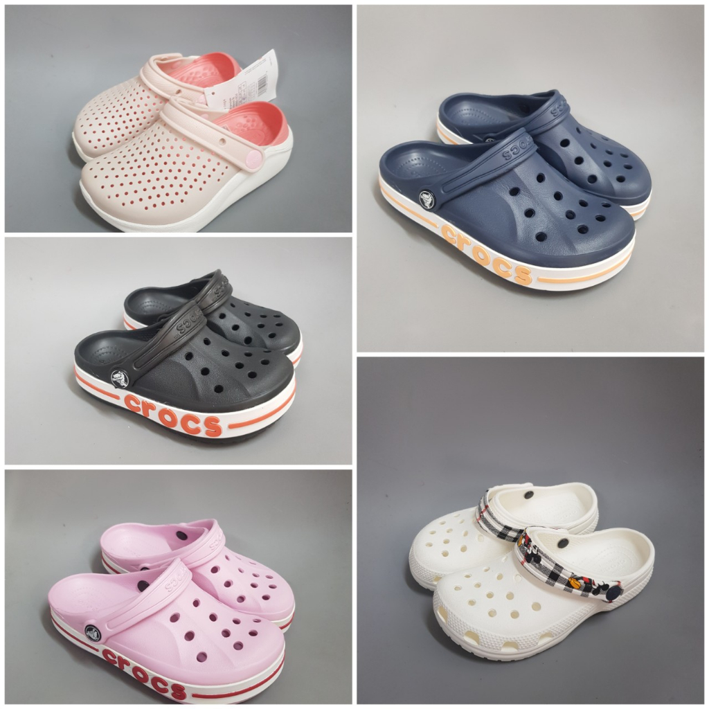 XẢ SỤC CROCS HÀNG XUẤT Lẻ Size, Lẻ Màu, Đi Êm Chân, Cao Su Cao Cấp Cho Bé Trai, Gái, Nam Nữ