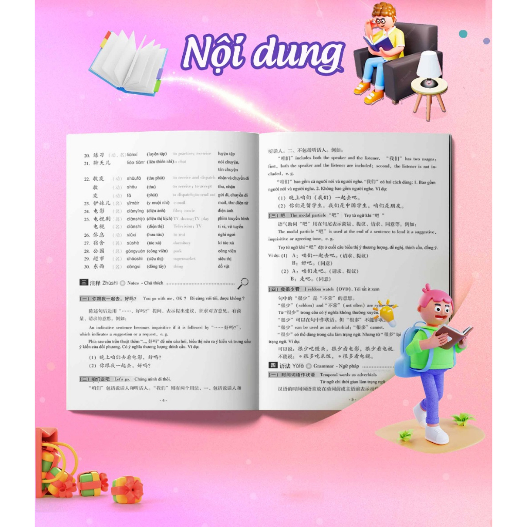 Sách - Combo Giáo Trình Hán Ngữ Phiên bản mới 6 quyển