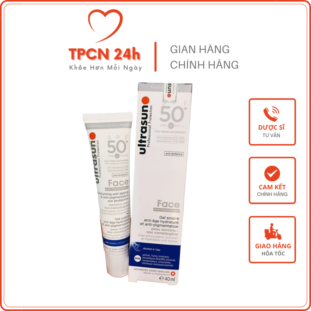 Kem chống nắng ULTRASUN Photo Age Control Fluid Anti-Pigmentation SPF50+ 40ml