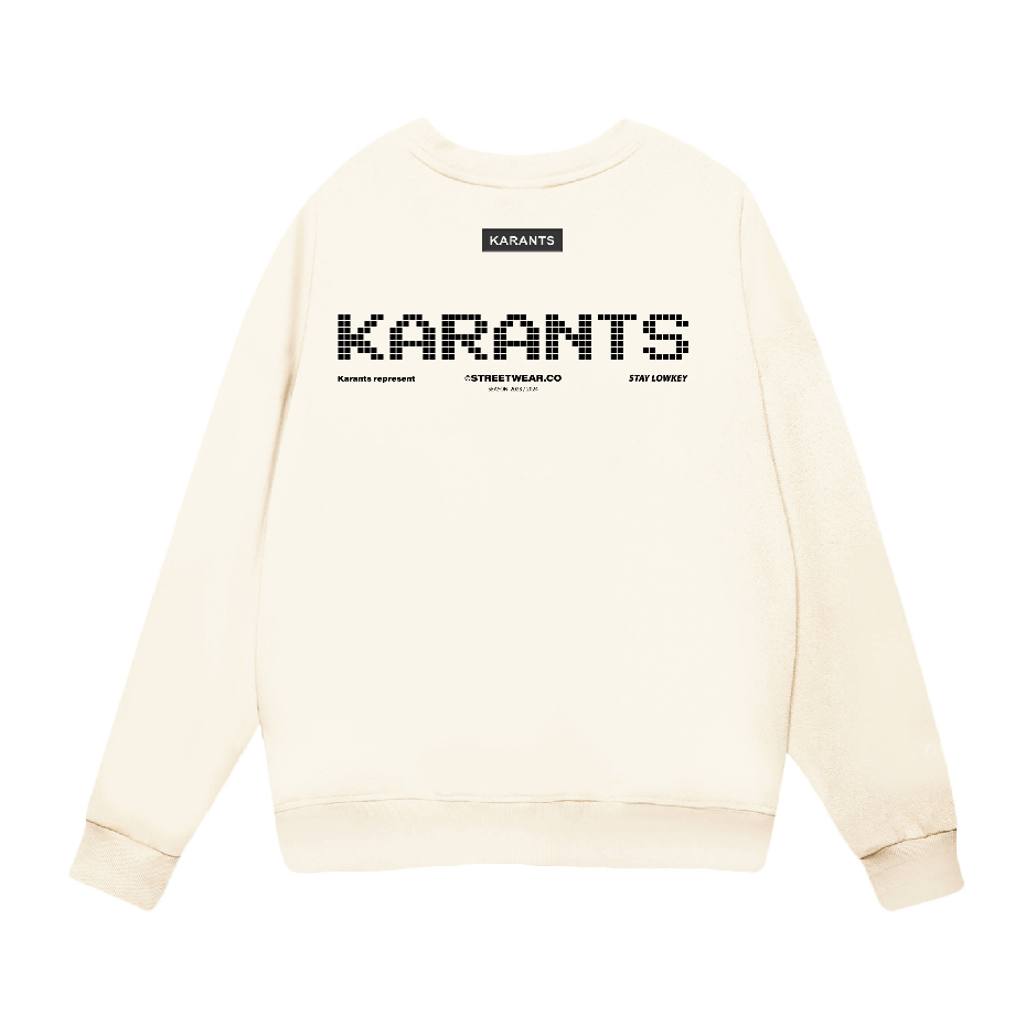 Áo Sweater Karants Basic Sweater Nỉ Chân Cua Cotton 100% Unisex Local Brand - ST01