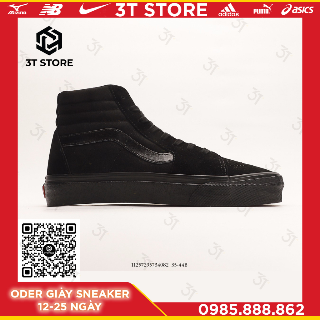 GIÀY SNEAKER MÃ SẢN PHẨM: _Vans SK8-Hi_FULL BOX_FREE SHIP TOÀN QUỐC