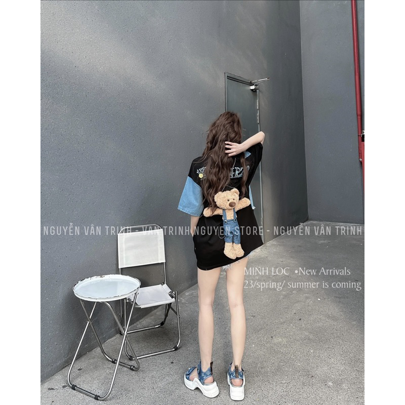 Áo phông 13de mazo đáp jeans hàng SC