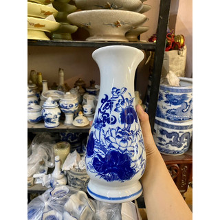 Lọ Hoa Men Lam Bát Tràng
