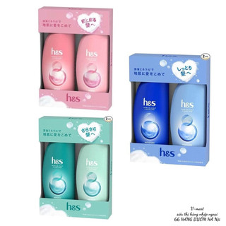 BỘ GỘI XẢ H&S NHẬT BẢN  350ML*2