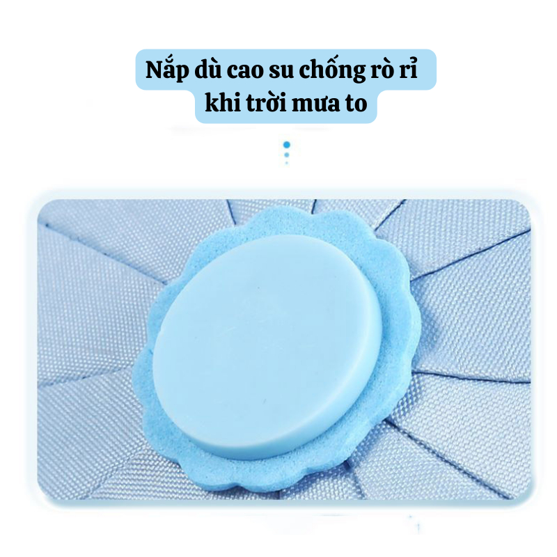 Dù Che Nắng XUKA Nan Thép Chắc Chắn Kích Thước Siêu Rộng Chống Tia UV