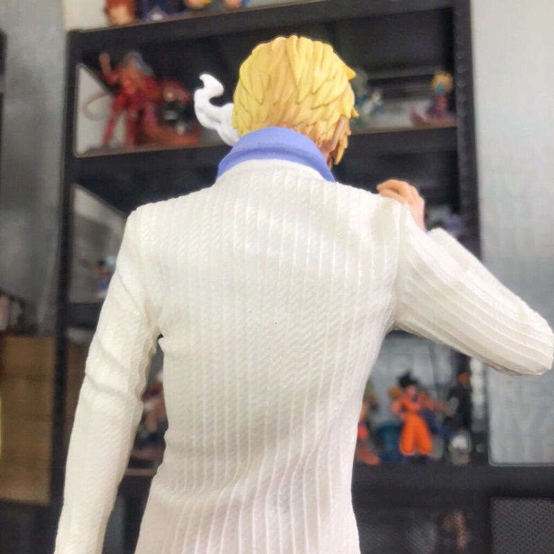 Mô hình One Piece Luffy Store Sanji hắc cước chân lửa cao 32cm full box, figure decor nhân vật anime vua hải tặc