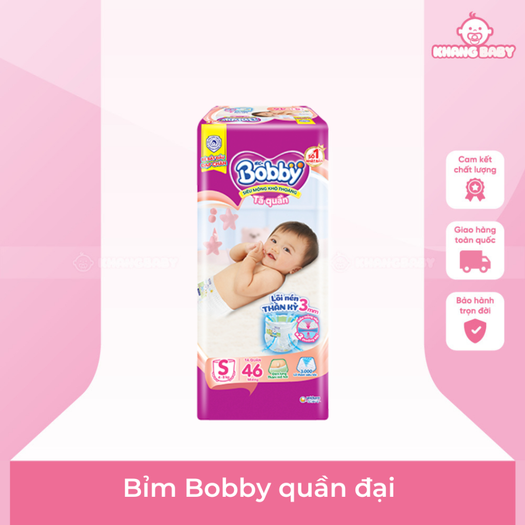 Bỉm Bobby quần size đại - Shop Khang Baby