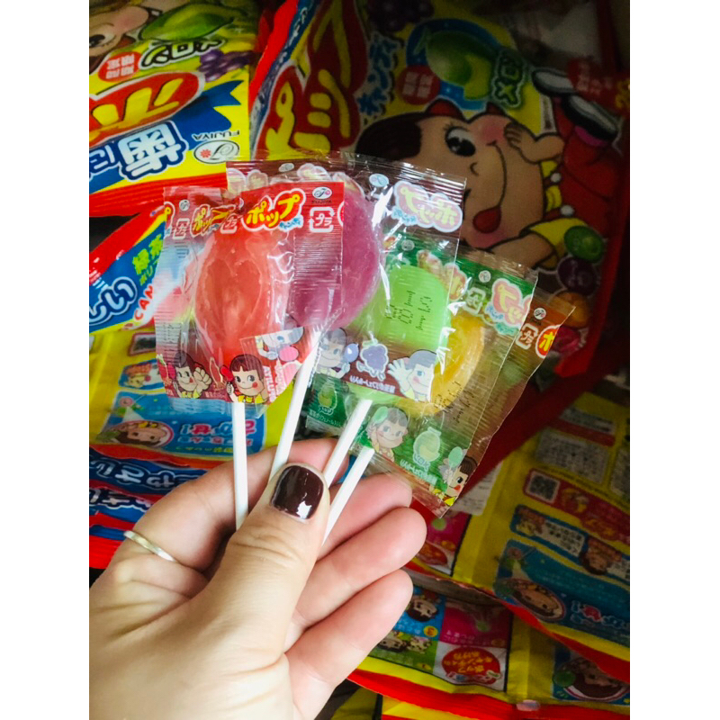 Kẹo mút chống sâu răng vị trái cây Fujiya Pop Candy Nhật Bản 20c/gói thơm ngon bổ dưỡng