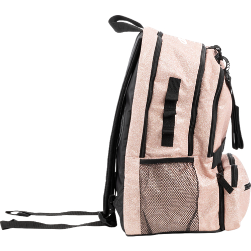 Champion Squad Glitter Backpack: Balo thể thao Black Glitter/Black