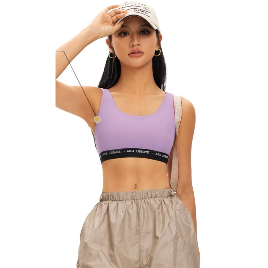 Áo Bra Cạp Đen Aria