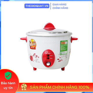 Nồi cơm điện sharp ksh-d11v nắp rời 1.1 lít, công suất 485w - hàng chính hãng