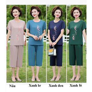 Bộ đũi tơ trung niên cao tuổi Sully, Thời trang ĐTN cao cấp
