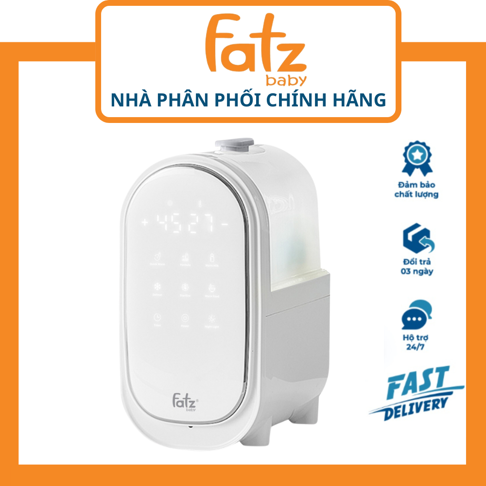 Máy Hâm Sữa Tiệt Trùng Điện Tử 6 Chức Năng Fatzbaby DUO 6 - FB3090CY - Bảo hành 12 tháng