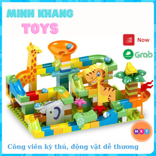   LẮP RÁP LỚN  Đồ Chơi Xếp Hình Cầu Trượt Thả Bi MKT 90 104 140 200 Chi Tiết Cao Cấp An Toàn Dễ Dàng Cho Bé Lắp Ráp 