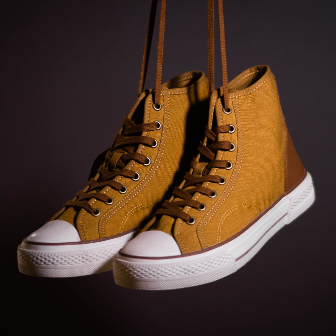 Kraft Shoes- Asin LESIC - Giày vải phối da cao cấp - Đậm Gu Vintage