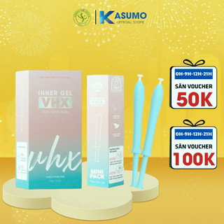 Gel vệ sinh phụ nữ Inner Vĩnh Hồng Xuân Slimming Care Khử Mùi Làm Hồng Cô Bé Hộp 12 ống x 5ml Kasumo Beauty