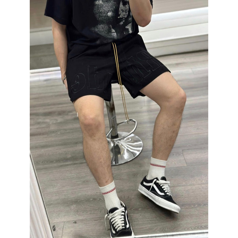 Quần Short Nam Rhude chữ Thêu Cao Cấp