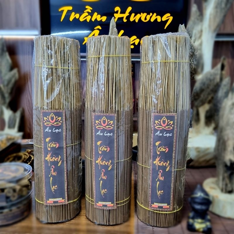 Hương Trầm Bó 450 Cây Mùi Thơm Ngọt Dịu Ít Khói Hàng Tự Nhiêu 100%