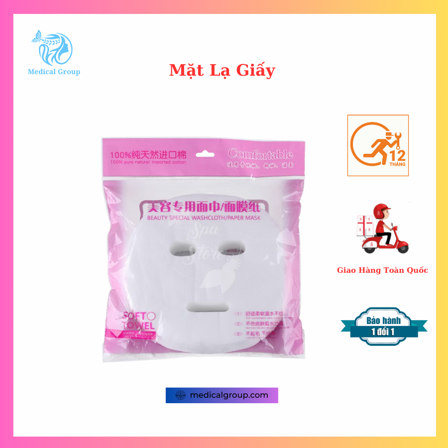 Nạ Giấy Dùng Cho Spa TMV