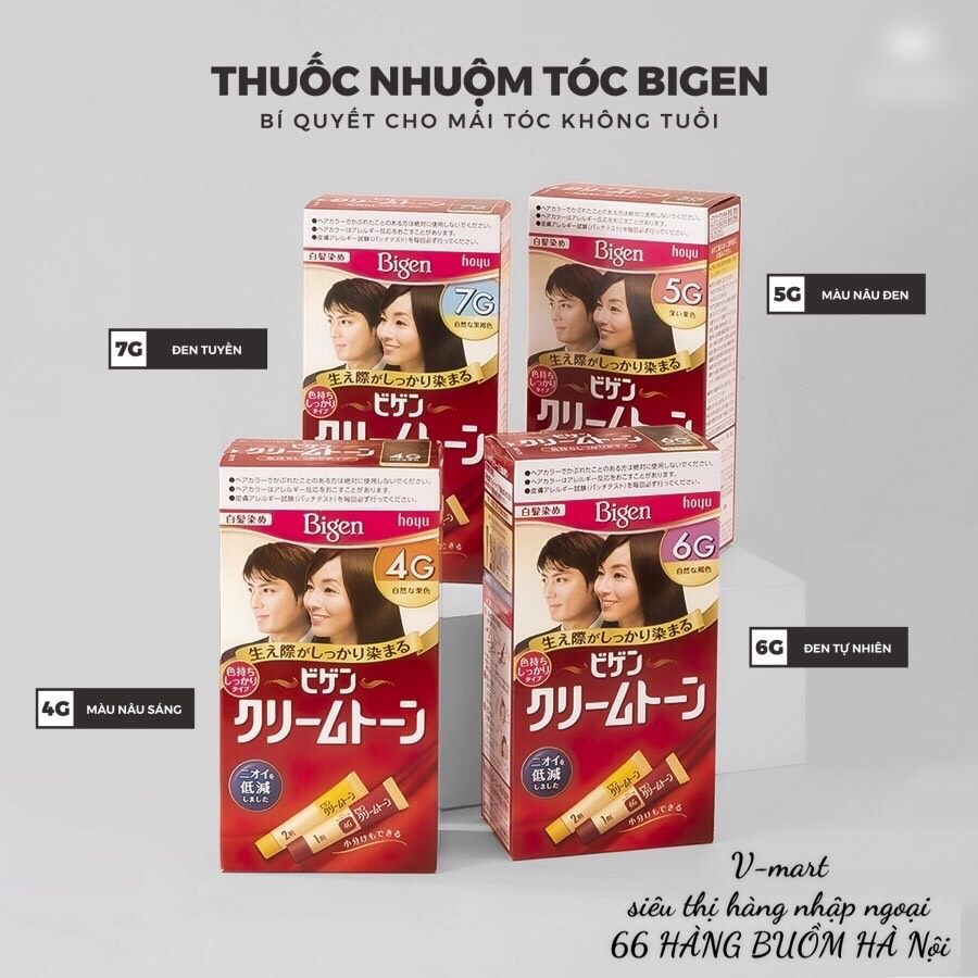 THUỐC NHUỘM PHỦ BẠC BIGEN NHẬT BẢN