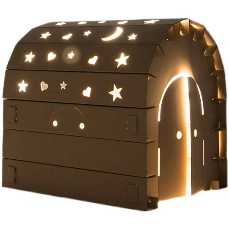 Nhà bìa giấy Carton cho bé - NHÀ GIẤY - NHÀ BẰNG BÌA CARTON - MÓN QUÀ TUYỆT VỜI CHO TUỔI THƠ CỦA BÉ YÊU