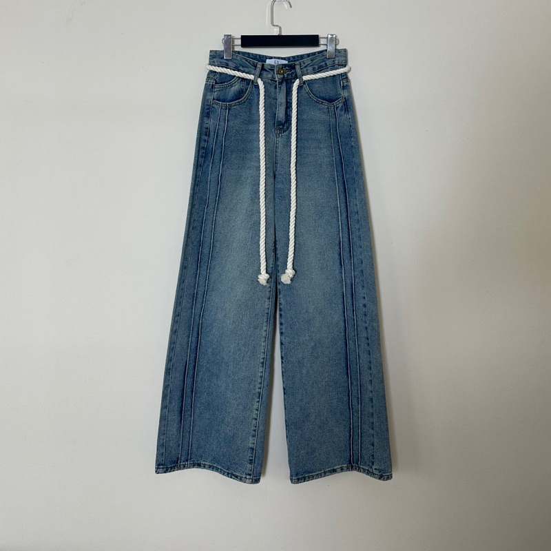 Dây Thừng Làm Thắt Lưng Belt Phụ Kiện quần jean baggy nam nữ unisex dây nịt Brokeboiz bản to 1.8m