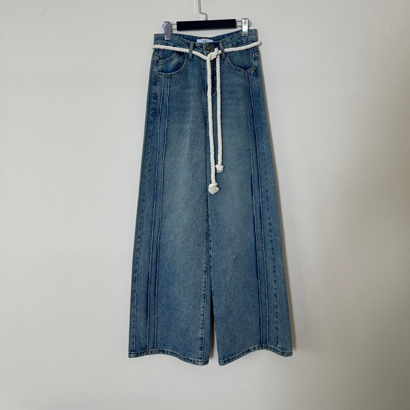 Dây Thừng Làm Thắt Lưng Belt Phụ Kiện quần jean baggy nam nữ unisex dây nịt Brokeboiz bản to 1.8m