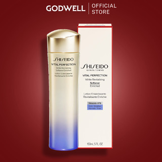 Tinh chất dưỡng ẩm mềm da shiseido vital perfection white revitalizing softener enriched 150ml