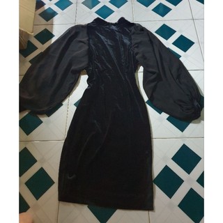 PASS Sườn xám chất nhung size S new 100%