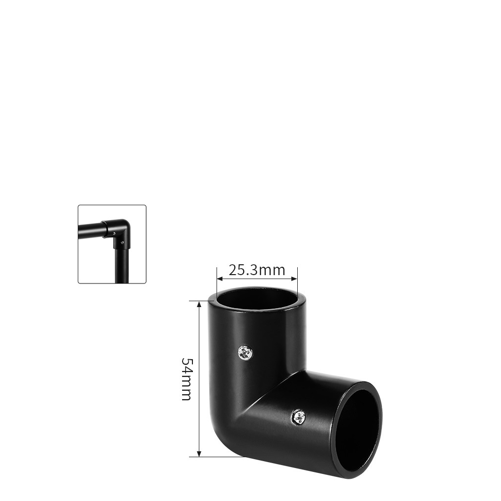 Cút nối góc,rắc co ống tròn phi 25mm