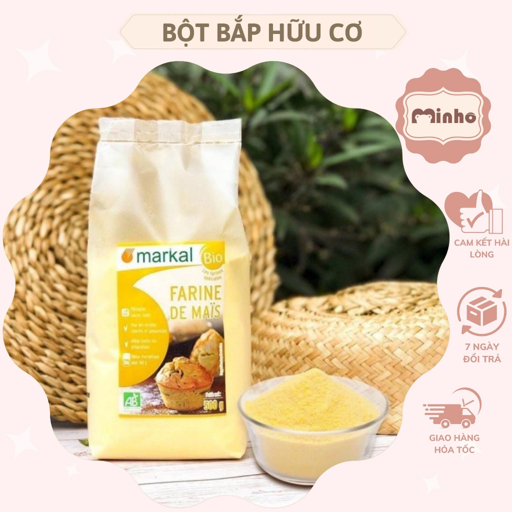 Bột Bắp Hữu Cơ Markal