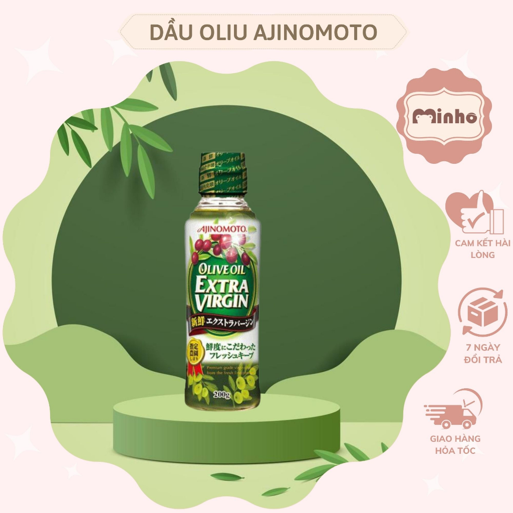 Dầu oliu Ajinomoto cho bé ăn dặm