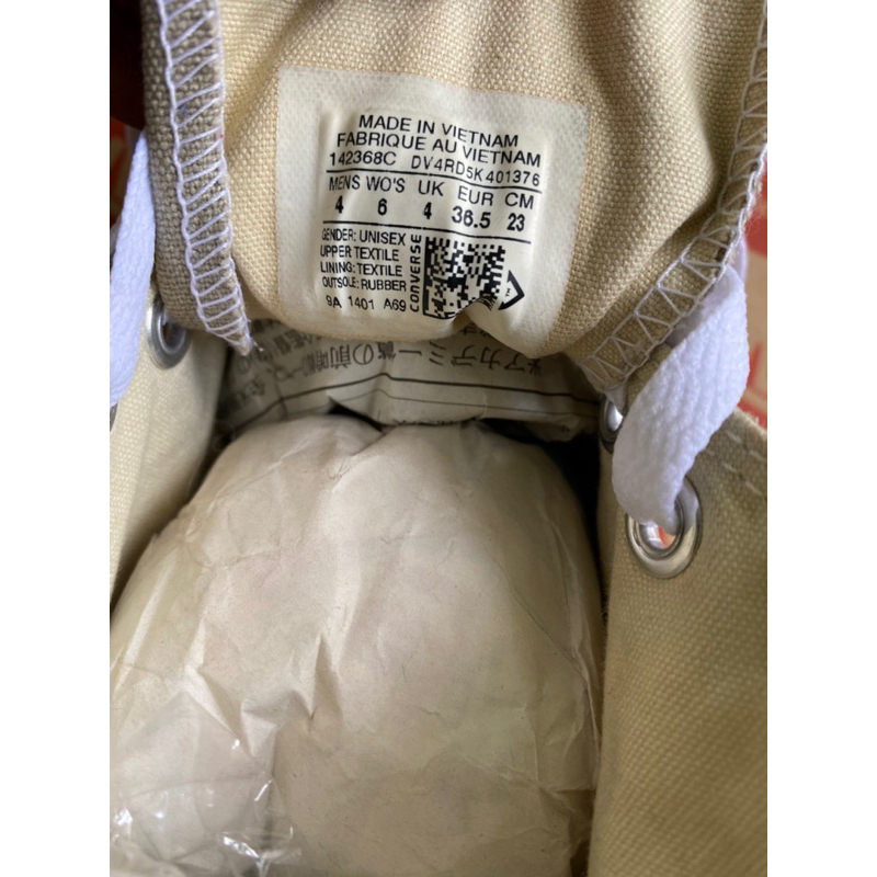 GIÀY CONVERSE 2HAND CHÍNH HÃNG SIZE 36.5/23cm