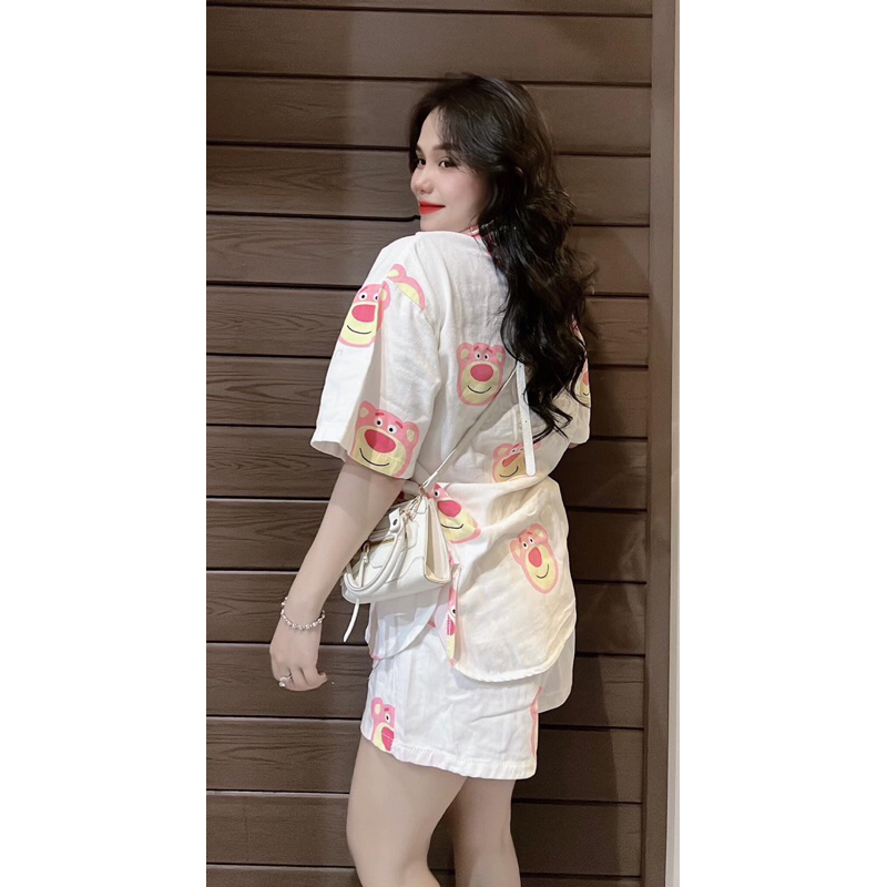 SET JEAN GẤU DÂU SIU CƯNG