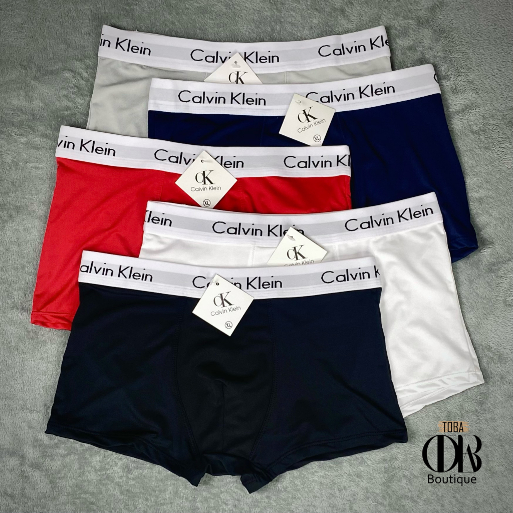 Combo 5 quần lót nam CK Boxer TOBA Boutique, cotton thun lạnh vải mềm mịn thoáng khí kháng khuẩn TBCK002
