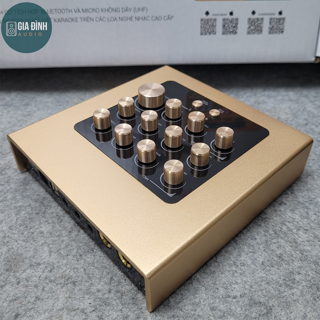 Vang số chỉnh cơ Acnos MI30U tích hợp Bluetooth & 2 Micro  - Chính Hãng