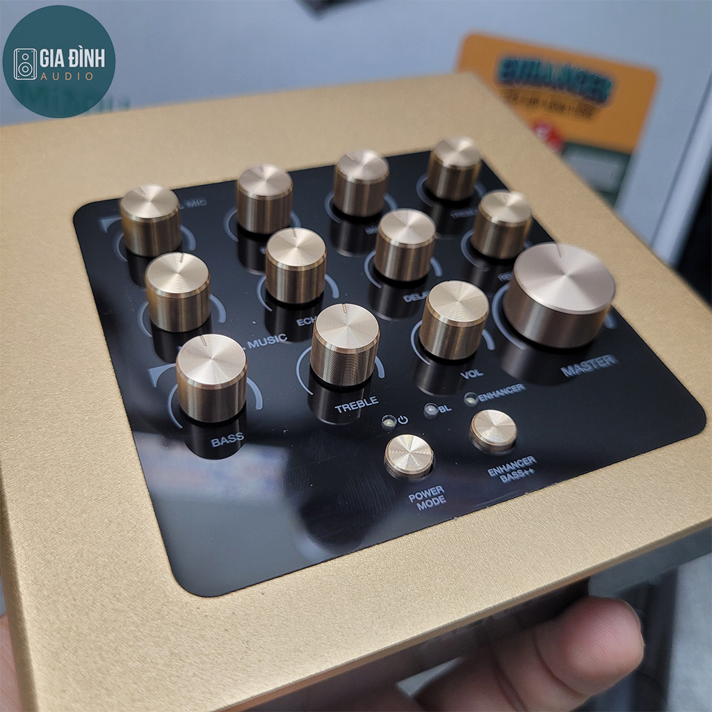 Vang số chỉnh cơ Acnos MI30U tích hợp Bluetooth & 2 Micro  - Chính Hãng