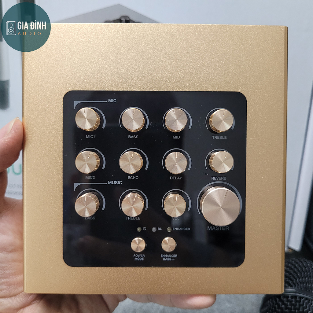 Vang số chỉnh cơ Acnos MI30U tích hợp Bluetooth & 2 Micro  - Chính Hãng