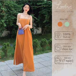 Váy hai dây đũi phối ren sườn LeeGi Designg dáng suông Min6285 Min6289