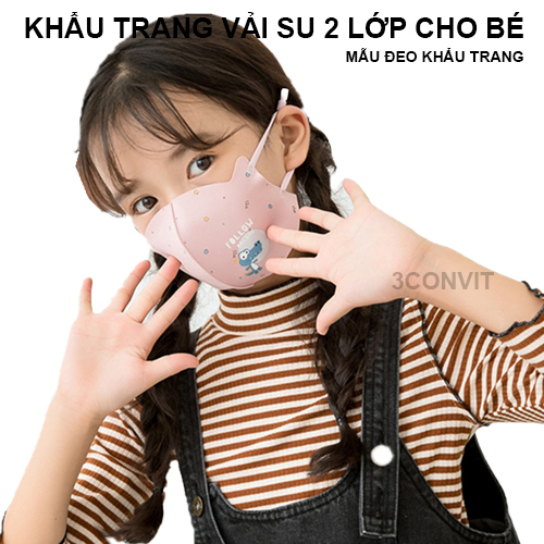 Khẩu trang su cao cấp cho bé