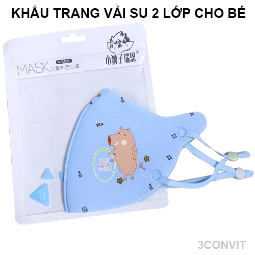 Khẩu trang su cao cấp cho bé