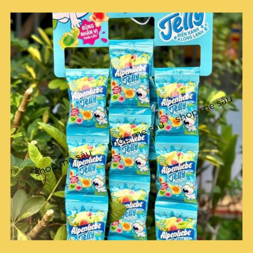 Kẹo dẻo nhân trái cây Alpenliebe Jelly Biển xanh