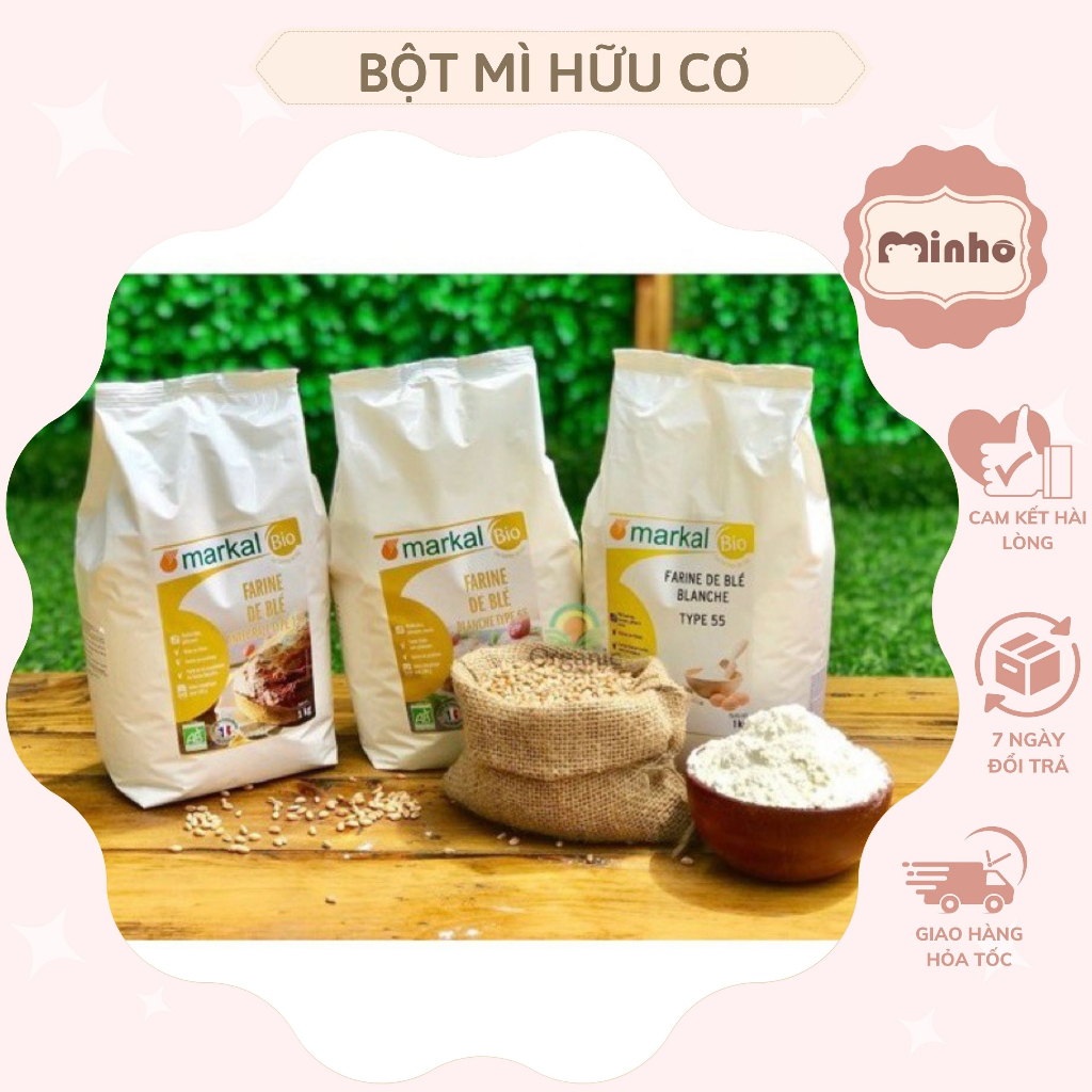 Bột mì hữu cơ T65 Markal