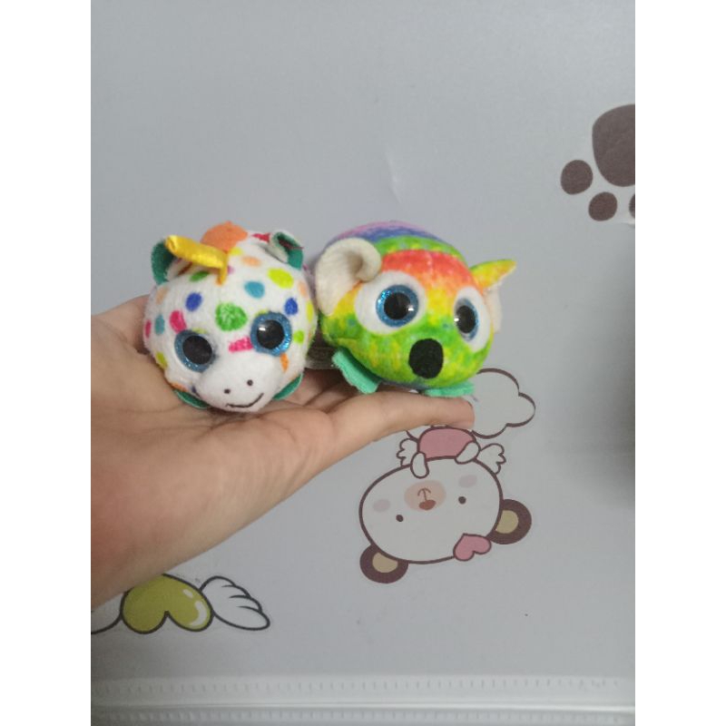 Gấu bông tem ty mắt thủy tinh size khoảng 5cm