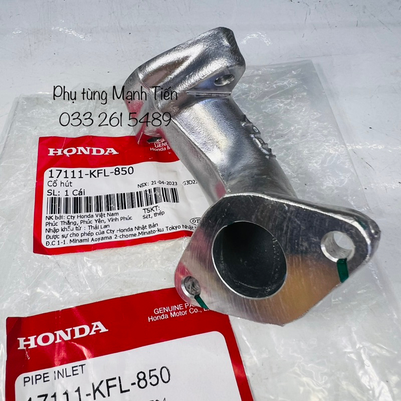 Cổ hút / co xăng Wave Thái 110 KFLA zin Made In Thailand