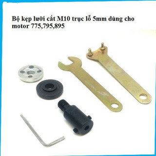 Bộ kẹp lưỡi cắt m10 lỗ trục 5mm,6mm,8mm,10mm dùng cho motor 775,895