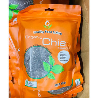 Hạt chia Úc Organic Chia Seed Healthy Care nature superfood hữu cơ gói 500g